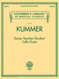 Selected Pupil/Teacher Cello Duets Sheet Music by Friedrich August Kummer