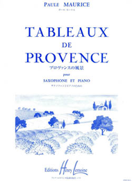 Tableaux De Provence Sheet Music by Paule Maurice