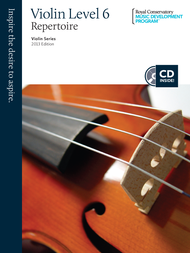 Violin Series: Violin Repertoire 6 Sheet Music by The Royal Conservatory Music Development Program