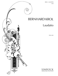 Laudatio Sheet Music by Bernhard Krol