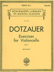 Exercises for Violoncello - Book 1 Sheet Music by Friedrich Dotzauer