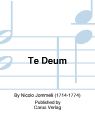 Te Deum Sheet Music by Nicolo Jommelli