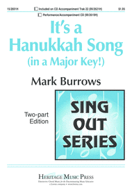It's a Hanukkah Song (in a Major Key!) Sheet Music by Mark Burrows
