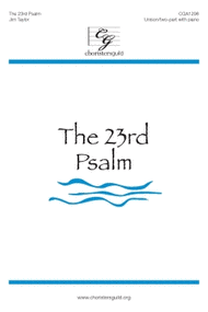 The 23rd Psalm Sheet Music by Jim Taylor