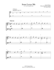 Jesus Loves Me - for 2-octave handbell choir Sheet Music by Anna B. Warner