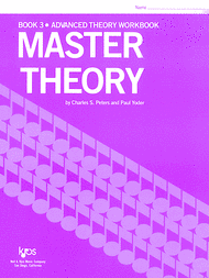 Master Theory - Book 3 (Lessons 61-90) Sheet Music by Charles S. Peters