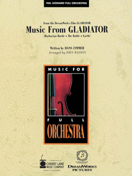 Music From Gladiator Sheet Music by Hans Zimmer