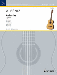 Asturias op. 47/5 Sheet Music by Isaac Albeniz