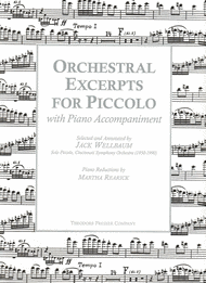 Orchestral Excerpts For Piccolo Sheet Music by etc.