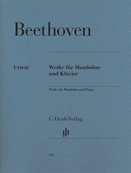 Works for Mandolin and Piano Sheet Music by Ludwig van Beethoven