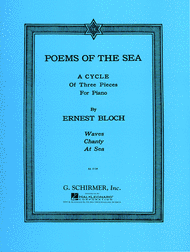 Poems of the Sea Sheet Music by Ernest Bloch