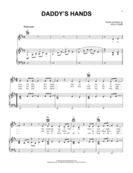 Daddy's Hands Sheet Music by Holly Dunn