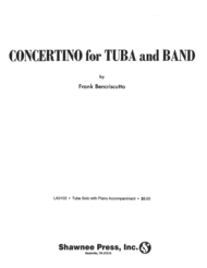 Concertino for Tuba and Band Sheet Music by Frank Bencriscutto