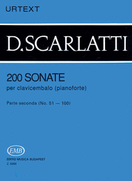 200 Sonate per clavicembalo (pianoforte) 2 Sheet Music by Gyorgy Balla
