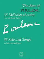 The Best of Poulenc - 35 Selected Songs Sheet Music by Francis Poulenc