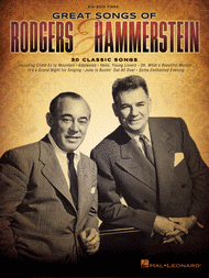 Great Songs of Rodgers & Hammerstein Sheet Music by Richard Rodgers