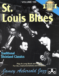 Volume 100 - St. Louis Blues - Dixieland Classics Sheet Music by Jamey Aebersold