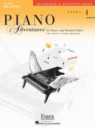 Piano Adventures Level 4 - Technique & Artistry Book Sheet Music by Nancy Faber