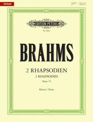 2 Rhapsodies Op. 79 Sheet Music by Johannes Brahms