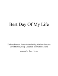Best Day Of My Life STRING QUARTET (for string quartet) Sheet Music by American Authors