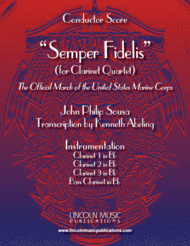 March - Semper Fidelis (for Clarinet Quartet) Sheet Music by John Philip Sousa?