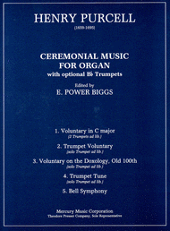 Ceremonial Music For Organ Sheet Music by Henry Purcell