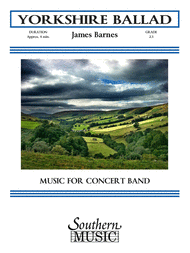 Yorkshire Ballad Sheet Music by James Barnes