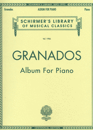 Album For Piano Sheet Music by Enrique Granados