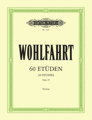 60 Etudes Sheet Music by Franz Wohlfahrt