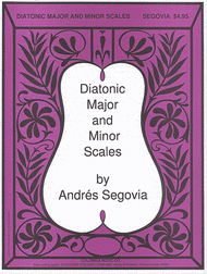 Diatonic Major and Minor Scales Sheet Music by Andres Segovia
