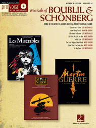 Musicals of Boublil & Schonberg Sheet Music by Alain Boublil