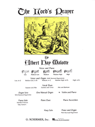 The Lord's Prayer (Piano / Violin) Sheet Music by Albert Hay Malotte