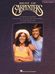Best Of Carpenters - Easy Piano Sheet Music by The Carpenters