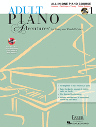 Adult Piano Adventures All-in-One Lesson Book 1 Sheet Music by Nancy Faber