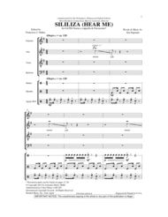 Sililiza (Hear Me) Sheet Music by Jim Papoulis