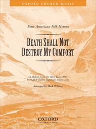 Death shall not destroy my comfort Sheet Music by Mack Wilberg