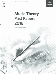 Music Theory Past Papers 2016