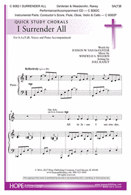 I Surrender All Sheet Music by Winfield S. Weeden