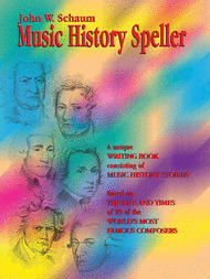 Music History Speller Sheet Music by John W. Schaum