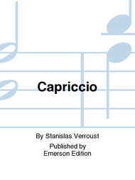 Capriccio Sheet Music by Stanislas Verroust