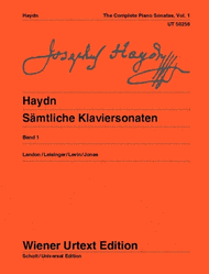 Complete Piano Sonatas Vol. 1 Sheet Music by Franz Joseph Haydn