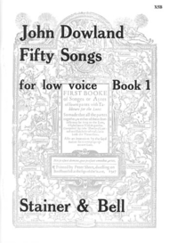 Fifty Song - Book 1 (Low Voice) Sheet Music by John Dowland
