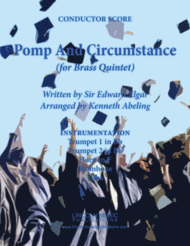 Pomp and Cirumstance (for Brass Quintet) Sheet Music by Edward Elgar