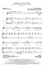 Abide With Me Sheet Music by David Crowder