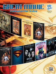 Great Movie Instrumental Solos - Trombone (Book & CD) Sheet Music by Various