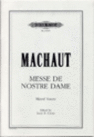 Messe de Nostre Dame Sheet Music by Guillaume de Machaut
