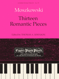 Thirteen Romantic Pieces Sheet Music by Moritz Moszkowski