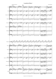 Laundrette Blues! for School Orchestra Sheet Music by David Burndrett