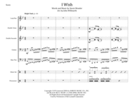 I Wish for Steel Band Sheet Music by Stevie Wonder