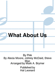 What About Us Sheet Music by Pink